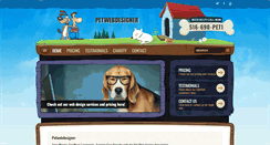 Desktop Screenshot of petwebdesigner.com
